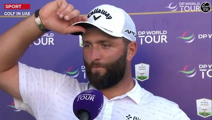 Jon Rahm interview round 3 at DP World Tour Championship