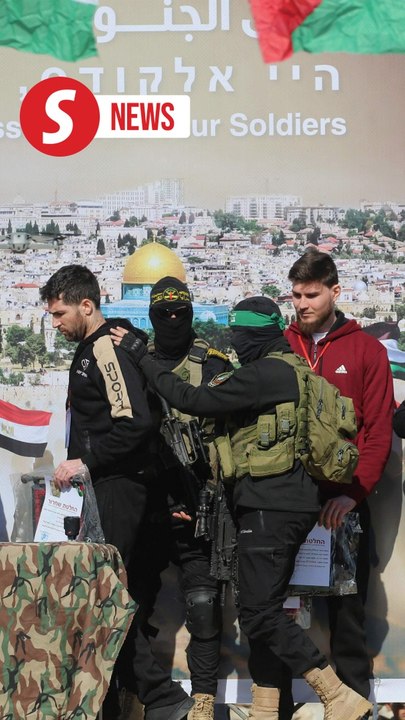 Three more Israeli hostages freed by Hamas as ceasefire holds