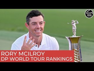 Rory McIlroy winner of DP World Tour Rankings