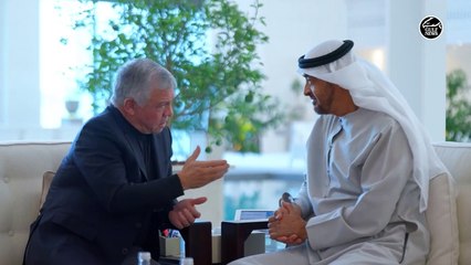 UAE President receives King of Jordan