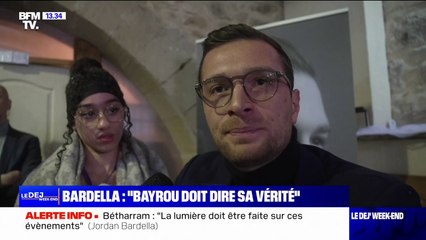 Affaire Bétharram: "Le Premier ministre doit dire sa vérité, toute la vérité", assure Jordan Bardella