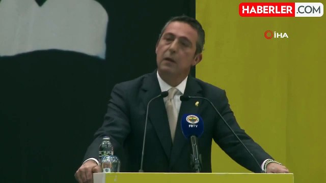 Ali Koç: Türk futboluna adalet geldiği zaman sadece Fenerbahçe değil, herkes kazanacak -1-