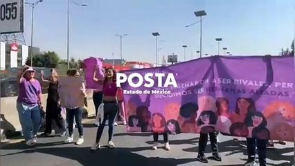 Bloquean Periférico Norte, exigen justicia para niña agredida sexualmente