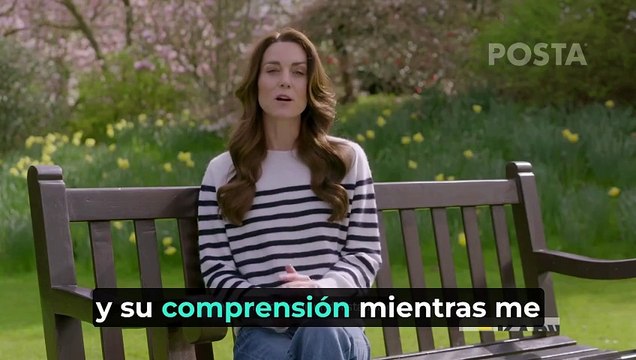 Kate Middleton, princesa de Gales, anuncia que tiene cáncer