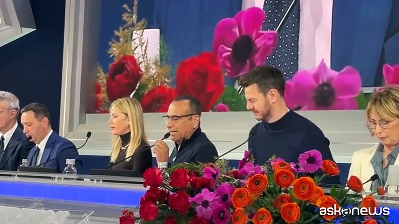 Sanremo, Conti: Non ho mai avuto pressioni dalla Rai, faccio il giullare