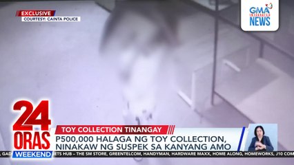 P500,000 halaga ng toy collection, ninakaw ng suspek sa kanyang amo | 24 Oras Weekend