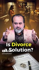 Is Divorce a Solution? || Acharya Prashant