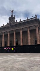 Amanece blindado Palacio de Gobierno previo a Marcha de 8M
