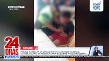 Police auxiliary sa Davao city, nanuntok ng isang suspek umano sa pagnanakaw sa labas ng isang ospital | 24 Oras Weekend