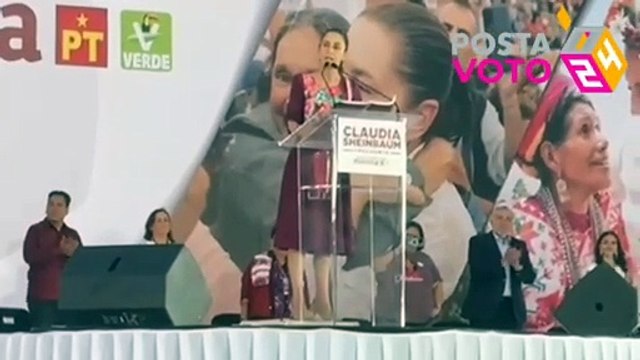 “No Llego Yo, Llegamos Todas”: Claudia Sheinbaum (VIDEO)