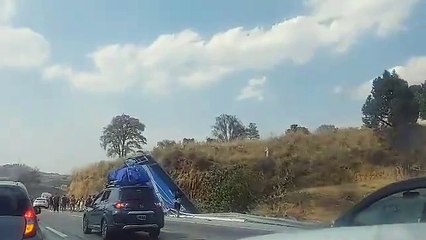 Otro accidente fatal deja dos muertos en la autopista México-Puebla