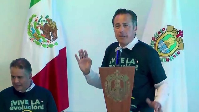 Cuitláhuac García, gobernador de Veracruz se niega a responder críticas de Yunes