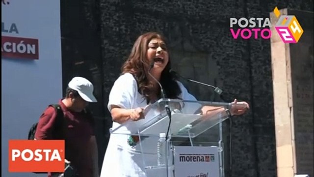 Llama Clara Brugada a seguir construyendo democracia y ciudadanía