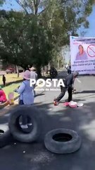 Bloquean carretera Texcoco-Lechería por falta de agua (VIDEO)