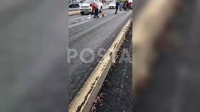 Lluvias retrasan obras de pavimentación en la capital de Durango