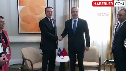Dışişleri Bakanı Hakan Fidan, Münih Güvenlik Konferansı'nda Temaslarda Bulundu