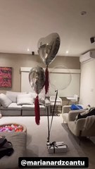 Sorprende Samuel a Mariana con celebración de San Valentín