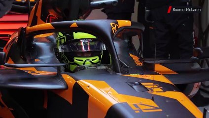 McLaren test new car ahead of 2025 season