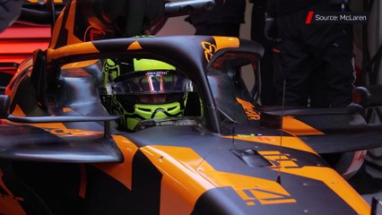 McLaren test new car ahead of 2025 season