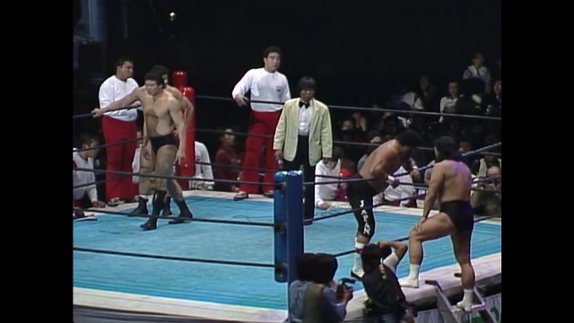 Tatsumi Fujinami & Kengo Kimura vs Masa Saito & Riki Choshu, Antonio Inoki vs Riki Choshu, Antonio Inoki vs Big Van Vader: 87 Year End in Kokugikan (12/27/1987)