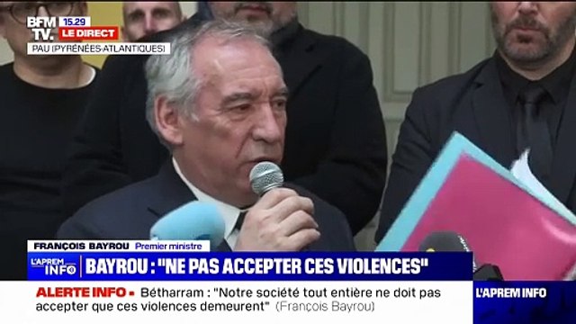 Bétharram: François Bayrou estime très important de trouver un mécanisme pour garantir l'accompagnement psychologique des victimes