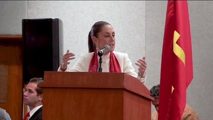 Claudia Sheinbaum, candidata a la Presidencia de México por el PT