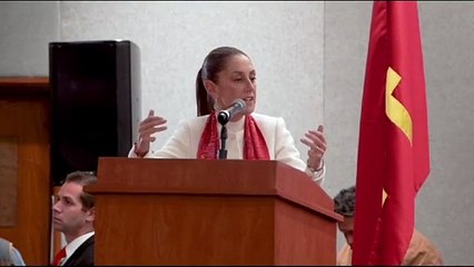 Claudia Sheinbaum recibe constancia como candidata presidencial del PT
