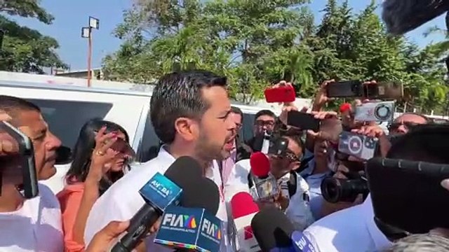 Álvarez Máynez agradece apoyo de las fuerzas armadas y crítica a Xóchitl Gálvez