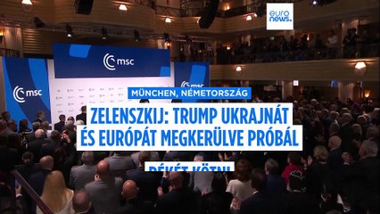 Zelenszkij: Trump Ukrajnát és Európát megkerülve próbál békét kötni