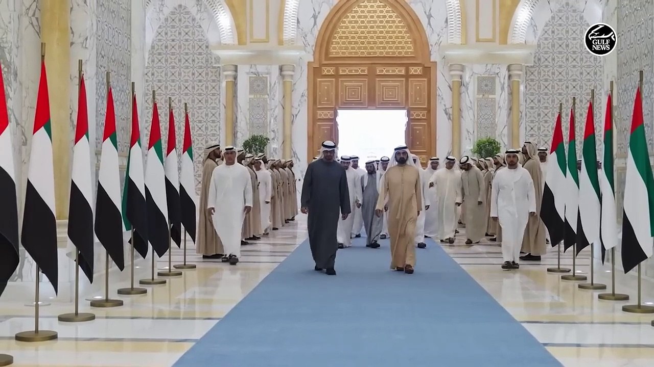 UAE President shares Ramadan greetings with Rulers of other emirates at Qasr Al Watan