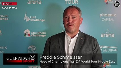 Freddie Schmeisser, Head of Championships DP World Tour Middle East - Interview