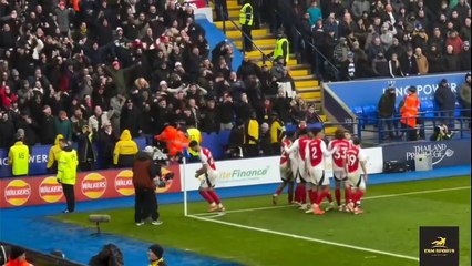 Arsenal vs Leicester City 2-0 || Mikel Merino Goal | Premier League Highlights and Goals 2025