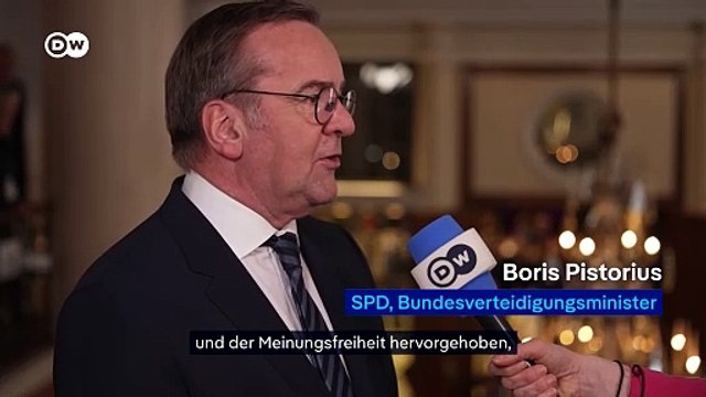 Pistorius: J.D. Vances Kritik ist nicht akzeptabel