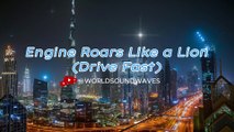 Engine Roars Like a Lion | Drive Fast | Car Music Lo-Fi Remix | Long Drive Song | 2025