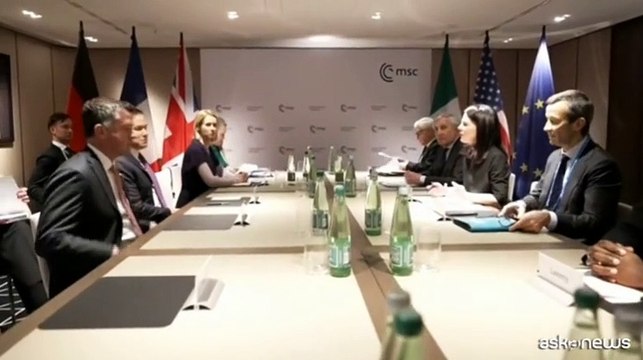 Monaco, il Segretario di Stato Usa Rubio incontra controparti europee