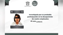 Detienen a mujer acusada del secuestro de polleros en Toluca