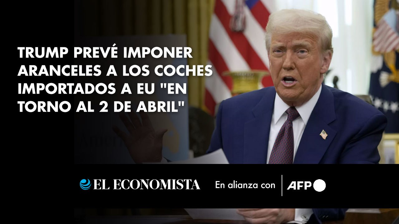 Trump prevé imponer aranceles a los coches el 2 de abril