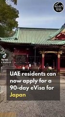 UAE residents can now apply for a 90-day eVisa for Japan for under Dh100: Read for a complete guide