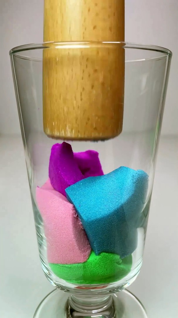 ⁣Sand video #asmr #game #drawing #colour  #happy #song