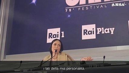 Sanremo, Elodie: "Vado in terapia e cerco di amarmi, ho una rubrica delle scioccezze che dico"