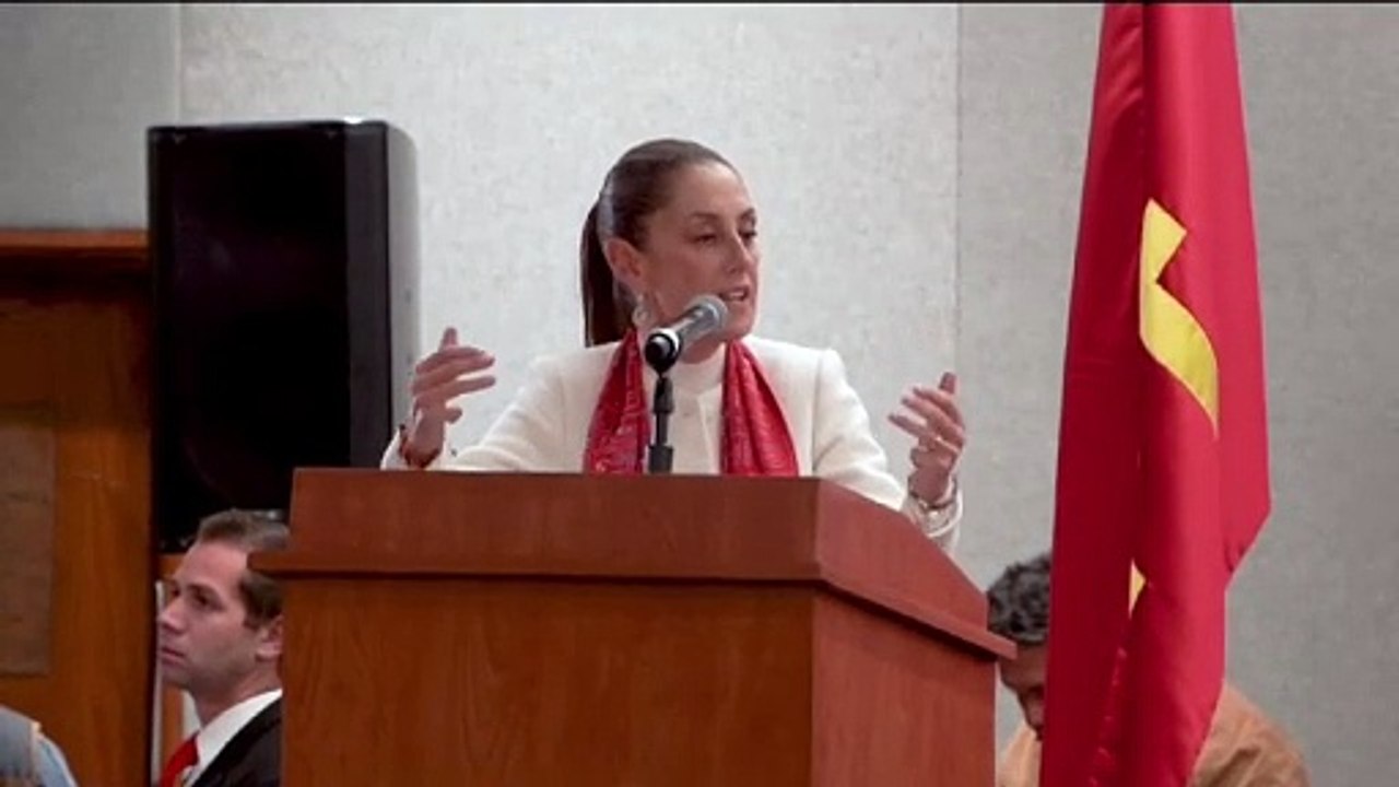 Recibe Claudia Sheinbaum constancia como candidata presidencial del PT