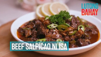 Beef Salpicao recipe ng soon-to-be bride ni Mikoy Morales, alamin! | Lutong Bahay