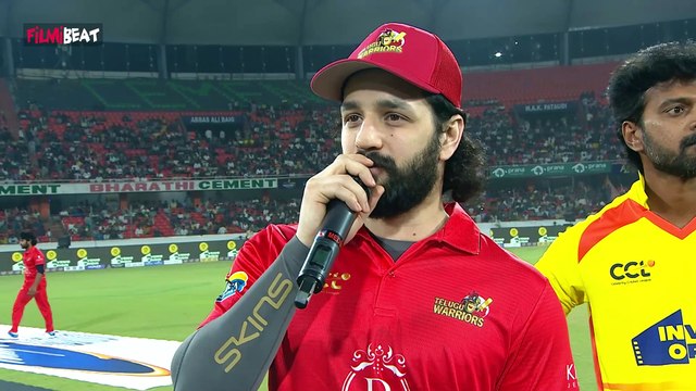 CCL 2025 : Akhil Akkineni About SS Thaman | Telugu Warriors | Filmibeat Telugu