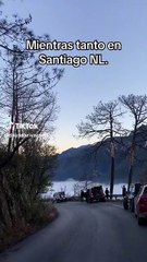 Santiago, Nuevo León; visitantes disfrutan impresionantes paisajes (VIDEO)