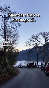 Santiago, Nuevo León; visitantes disfrutan impresionantes paisajes (VIDEO)