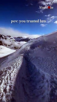 Skier learns the hard way why trusting a prankster on the slopes is a bad idea