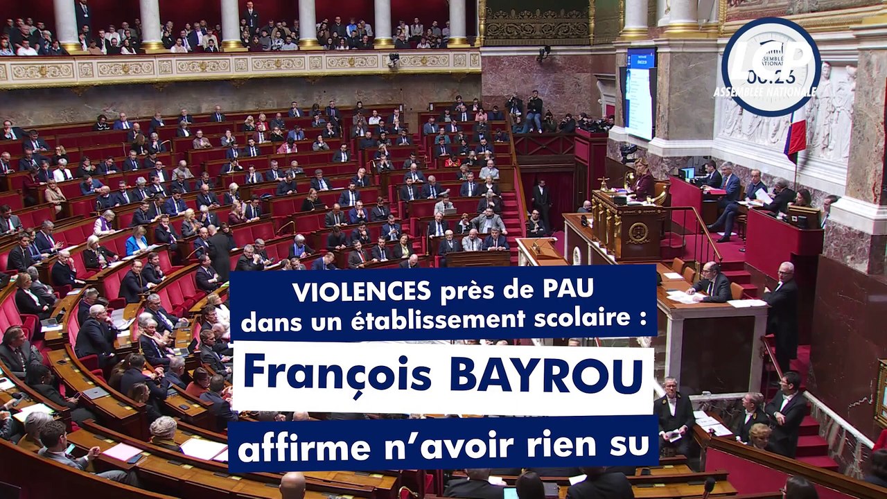 Agressions sexuelles au collège-lycée Bétharram  : François Bayrou dit n’avoir jamais été informé