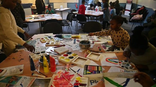 Walsall Art project targets youngsters and helps them with wellbeing.