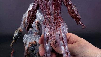 NECA Prey Ultimate Camo Reveal Feral Predator 2024 Con Exclusive