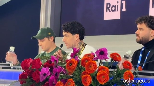 Sanremo, Tony Effe: Fedez? L'ho incontrato solo al Green carpet